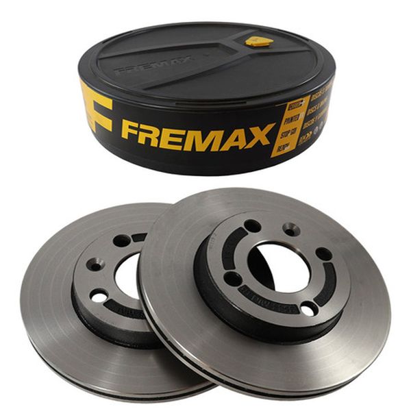 Par Disco Freio Onix Plus (2019 - 2026) Dianteiro Ventilado Sem Cubo 256Mm 4 Furos Bd3548 Fremax